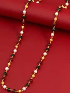 Ramdev Art Fashion Jwellery Gold-Plated Brass Necklace