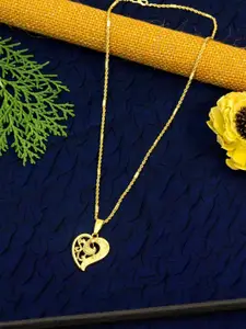 Ramdev Art Fashion Jwellery Gold-Plated Brass Necklace