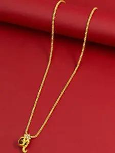 Ramdev Art Fashion Jwellery Gold-Plated Brass Necklace