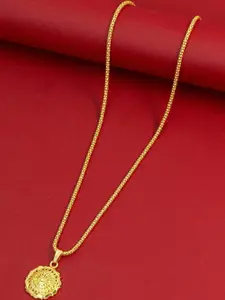 Ramdev Art Fashion Jwellery Gold-Plated Brass Necklace