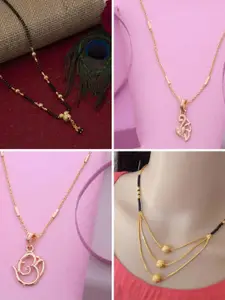 Ramdev Art Fashion Jwellery Gold-Plated Brass Necklace