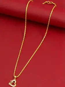 Ramdev Art Fashion Jwellery Gold-Plated Brass Necklace