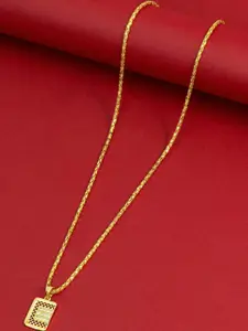 Ramdev Art Fashion Jwellery Gold-Plated Brass Necklace