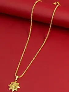 Ramdev Art Fashion Jwellery Gold-Plated Brass Necklace