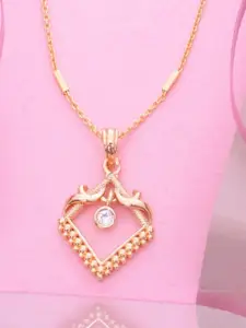 Ramdev Art Fashion Jwellery Gold-Plated Brass Necklace