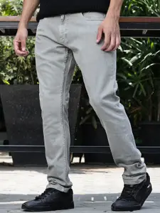 WROGN Men Comfort Slim Fit Mid-Rise Jeans