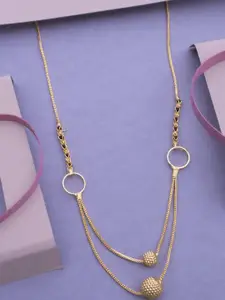 Ramdev Art Fashion Jwellery Gold-Plated Brass Necklace