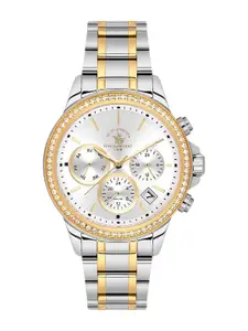 SANTA BARBARA POLO & RACQUET CLUB Women Skeleton Dial & Reset Time Analogue Watch