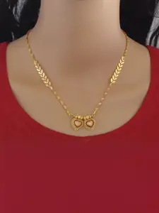 Ramdev Art Fashion Jwellery Gold-Plated Brass Necklace