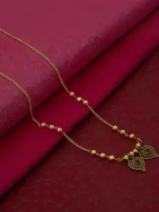 Ramdev Art Fashion Jwellery Gold-Plated Brass Necklace