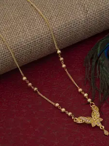 Ramdev Art Fashion Jwellery Gold-Plated Brass Necklace