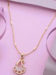 Ramdev Art Fashion Jwellery Gold-Plated Brass Necklace