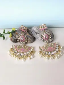 FASHION EMPIRE Circular Studs Earrings