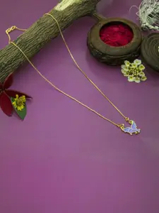 Ramdev Art Fashion Jwellery Gold-Plated Brass Necklace