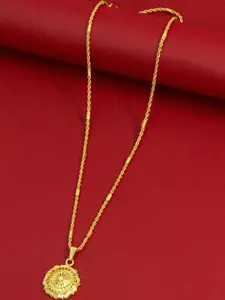 Ramdev Art Fashion Jwellery Gold-Plated Brass Necklace