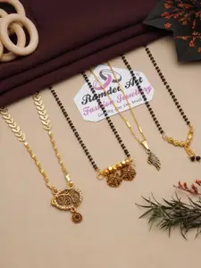 Ramdev Art Fashion Jwellery Gold-Plated Brass Necklace