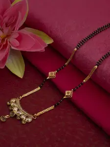 Ramdev Art Fashion Jwellery Gold-Plated Brass Necklace