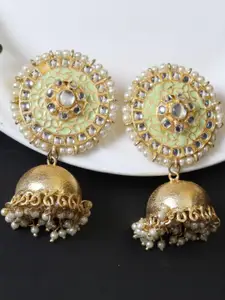 FASHION EMPIRE Dome Shaped Jhumkas Earrings