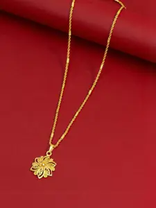 Ramdev Art Fashion Jwellery Gold-Plated Brass Necklace