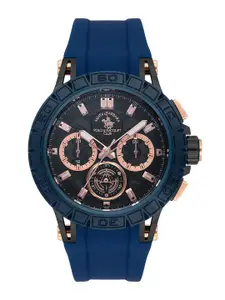 SANTA BARBARA POLO & RACQUET CLUB Men Straps Analogue Watch SB.5.10004-4