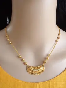 Ramdev Art Fashion Jwellery Gold-Plated Brass Necklace