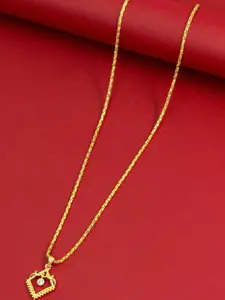 Ramdev Art Fashion Jwellery Gold-Plated Brass Necklace