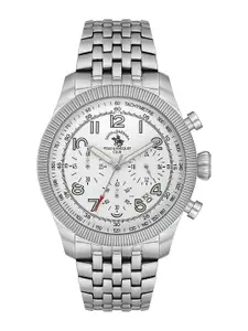 SANTA BARBARA POLO & RACQUET CLUB Men Bracelet Style Straps Analogue Watch SB.8.10007-4