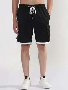 SHOWOFF Men Low-Rise Cargo Shorts