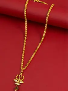 Ramdev Art Fashion Jwellery Gold-Plated Brass Necklace