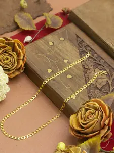 Ramdev Art Fashion Jwellery Gold-Plated Brass Necklace