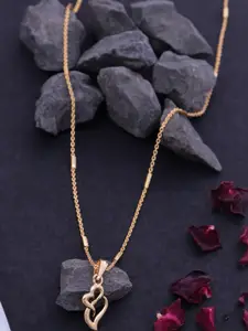 Ramdev Art Fashion Jwellery Gold-Plated Brass Necklace