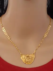 Ramdev Art Fashion Jwellery Gold-Plated Brass Necklace