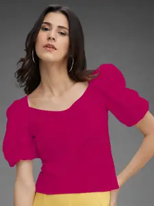 Dream Beauty Fashion Women Solid Regular Crop Top