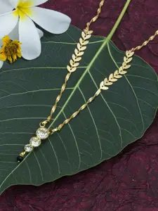 Ramdev Art Fashion Jwellery Gold-Plated Brass Necklace