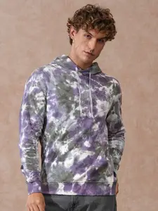 WROGN Men Camouflage Hood neck Sweatshirt