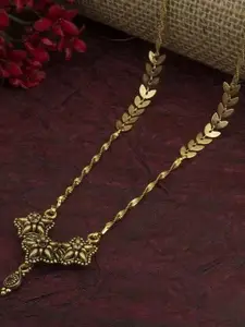 Ramdev Art Fashion Jwellery Gold-Plated Brass Necklace