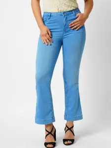 Kraus Jeans Women Flared High-Rise Jeans