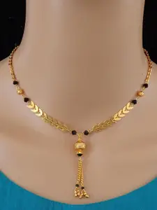 Ramdev Art Fashion Jwellery Gold-Plated Brass Necklace