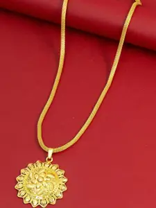 Ramdev Art Fashion Jwellery Gold-Plated Brass Necklace