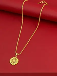 Ramdev Art Fashion Jwellery Gold-Plated Brass Necklace