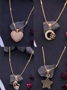 Ramdev Art Fashion Jwellery Gold-Plated Brass Necklace