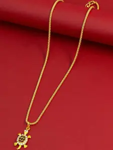 Ramdev Art Fashion Jwellery Gold-Plated Brass Necklace