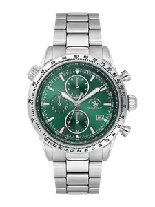 SANTA BARBARA POLO & RACQUET CLUB Men Stainless Steel Analogue Watch SB.5.10003-4