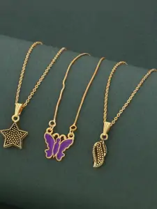 Ramdev Art Fashion Jwellery Gold-Plated Brass Necklace