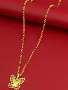 Ramdev Art Fashion Jwellery Gold-Plated Brass Necklace