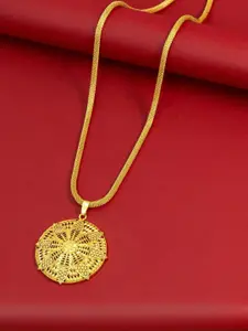 Ramdev Art Fashion Jwellery Gold-Plated Brass Necklace