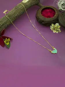 Ramdev Art Fashion Jwellery Gold-Plated Brass Necklace