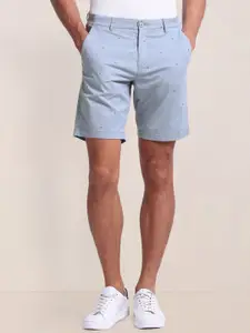 U.S. Polo Assn. Men Printed Slim Fit Chino Shorts