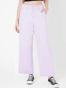 Kraus Jeans Women Wide Leg High-Rise Jeans