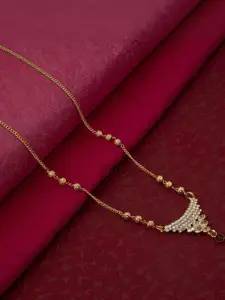 Ramdev Art Fashion Jwellery Gold-Plated Brass Necklace